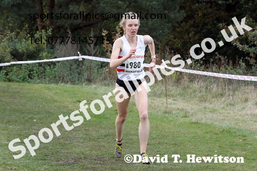 Senior womens 2021 National Cross Country Relays, Berry Hill Park, Mansfield. Photo: David T. Hewitson/Sports for All Pics